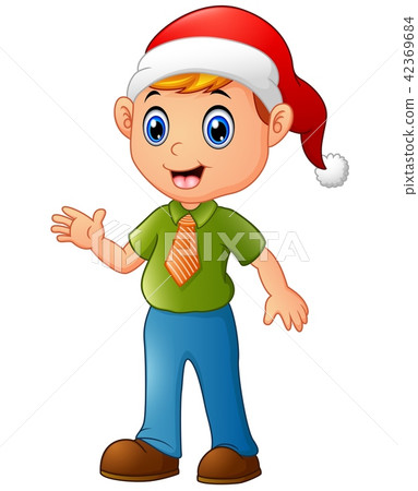 Vector illustration of Cartoon Christmas Elf 42369684