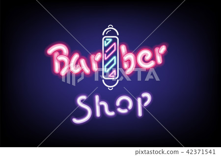 Barbershop signage advertising of signboard Barbershop signage advertising of signboard 42371541