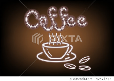 Coffee shop signage advertising of signboard Coffee shop signage advertising of signboard 42371542