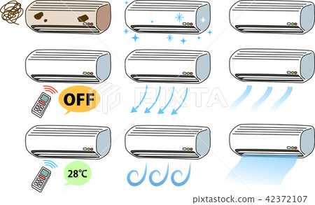 Air Conditioner Cooling Cooler Set Air Conditioner Cooling Cooler Set 42372107