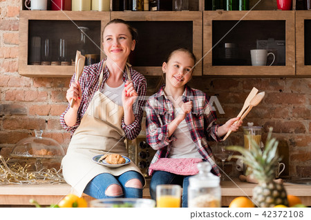 family cooking loving relationship food health 42372108