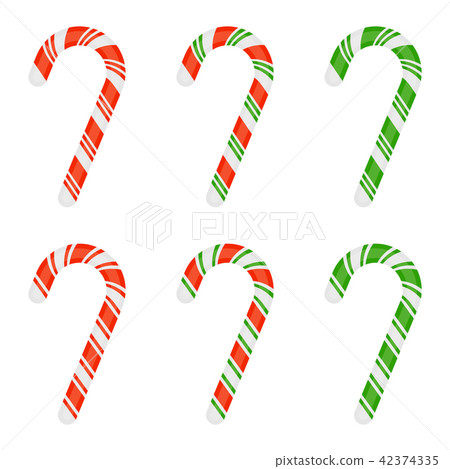 Christmas Candy Cane Isolated Christmas Candy Cane Isolated 42374335