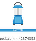 Lantern vector icon 42374352
