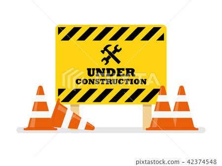Under Construction Sign 42374548