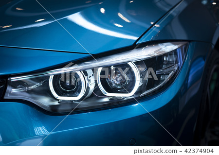 Headlight lamp of new car Headlight lamp of new car 42374904