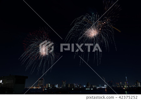Adventitious fireworks fireworks festival 42375252