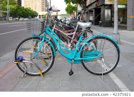 blue bike 42375921