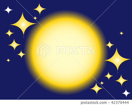 Glittering moon 42378444