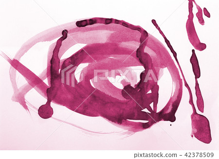 Abstract pink watercolor on paper texture Abstract pink watercolor on paper texture 42378509