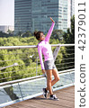 Sporty woman 42379011