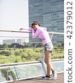 Sporty woman 42379012