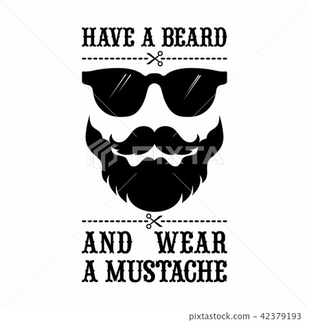 Mustahe. Have a bird and wear mustache 42379193