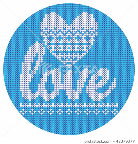 Knitting. Christmas vector background. Love. Knitting. Christmas vector background. Love. 42379377