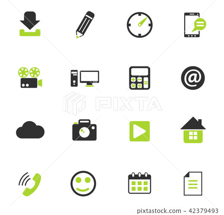 social media icon set social media icon set 42379493