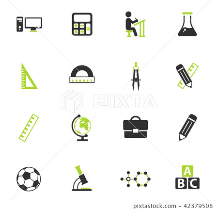 school icon set 42379508