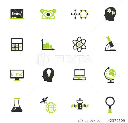 science icon set science icon set 42379509