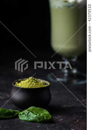 Organic Green Matcha Tea. Organic Green Matcha Tea. 42379510