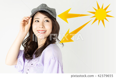 紫外線護理圖像　 42379655