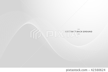 Abstract vector background, wavy 42380624