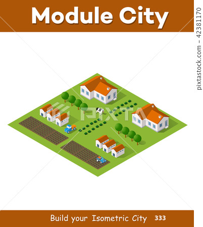 Rural isometric natural 42381170