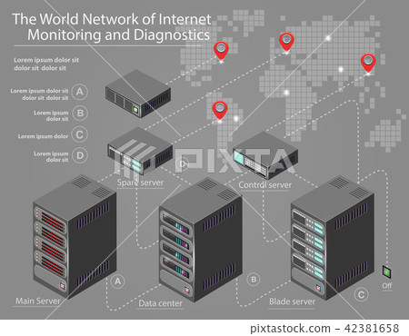Isometric data blockchain 42381658