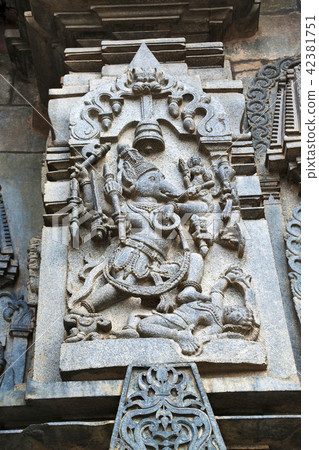 Lord Vishnu Chennakeshava temple Belur Karnataka Lord Vishnu Chennakeshava temple Belur Karnataka 42381751
