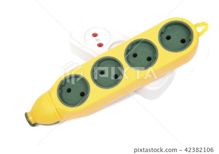 Power strip with  electrical sockets standard,    42382106