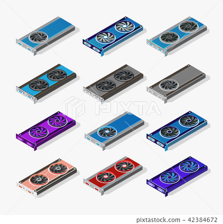 Video card set of mining bitcoin Video card set of mining bitcoin 42384672