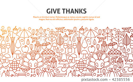 Give Thanks Concept Give Thanks Concept 42385556