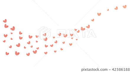 Background with different colored confetti hearts Background with different colored confetti hearts 42386188