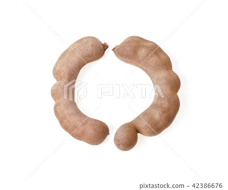tamarind isolated on white background 42386676