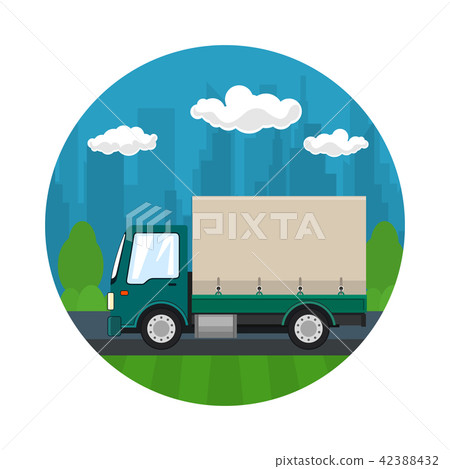 Icon of Transportation and Cargo Services, Small C Icon of Transportation and Cargo Services, Small C 42388432