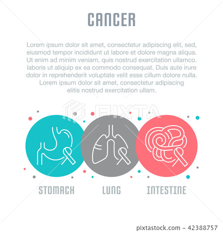 Website Banner and Landing Page of Cancer. 42388757