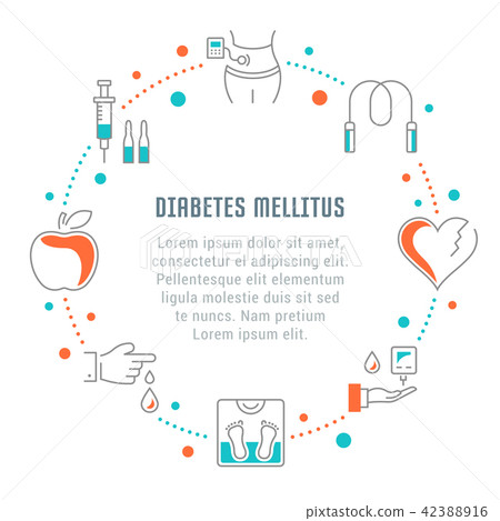 Website Banner of Diabetes Mellitus. Website Banner of Diabetes Mellitus. 42388916