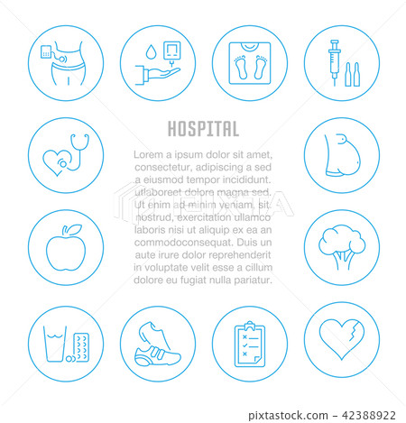 Website Banner and Landing Page of Hospital. 42388922