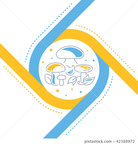 Website Banner and Landing Page of Mushrooms. Website Banner and Landing Page of Mushrooms. 42388972