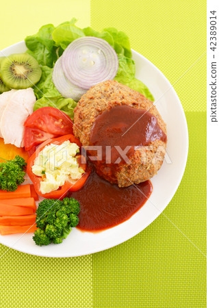 美味的漢堡牛排 美味的漢堡牛排 42389014