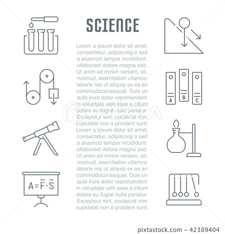 Website Banner and Landing Page of Science. Website Banner and Landing Page of Science. 42389404