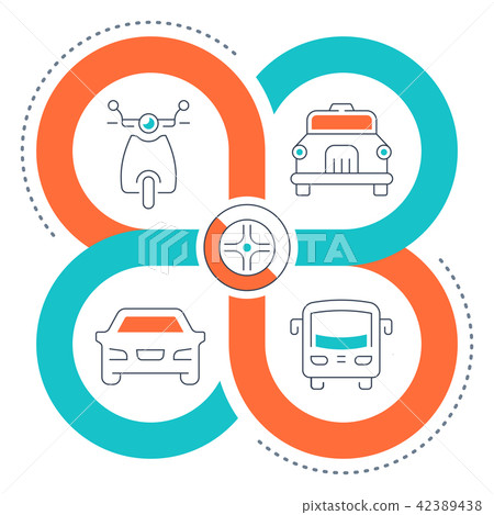 Website Banner and Landing Page of Transport. Website Banner and Landing Page of Transport. 42389438