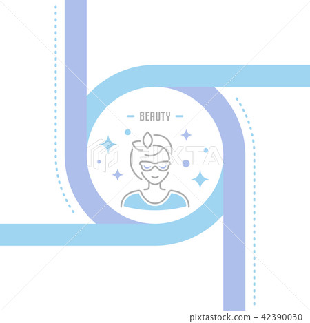Website Banner and Landing Page of Beauty. 42390030