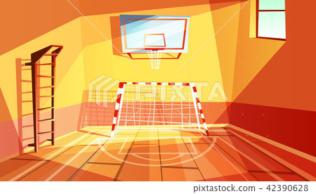 Gymnasium or gym hall vector illustration Gymnasium or gym hall vector illustration 42390628