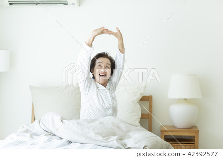 高級女性床 42392577