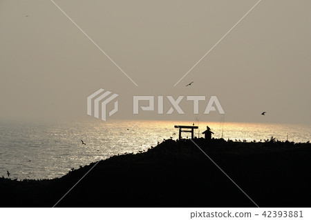The shimmering sea of the background of the islands The shimmering sea of the background of the islands 42393881
