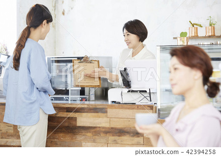 Cafe, Barista, Friends, Korean 42394258
