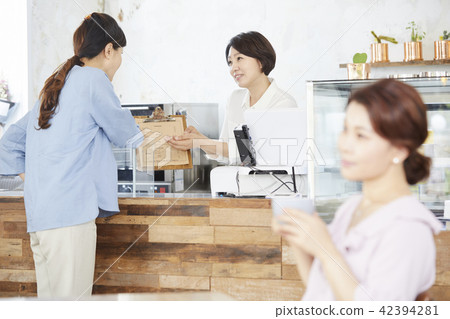 Cafe, Barista, Friends, Korean 42394281