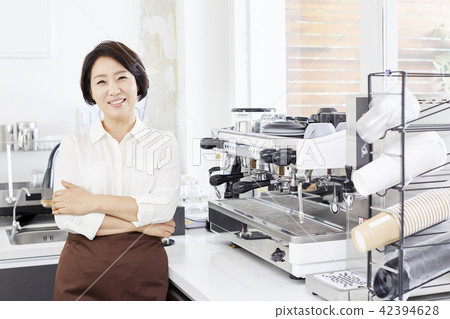 咖啡廳,咖啡師,韓國菜 咖啡廳,咖啡師,韓國菜 42394628