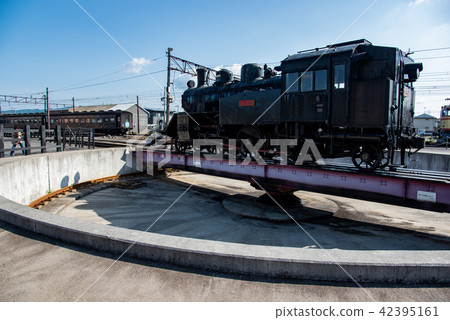 Oigawa Tetsudo SL's turning platform Shingaya station Oigawa Tetsudo SL's turning platform Shingaya station 42395161