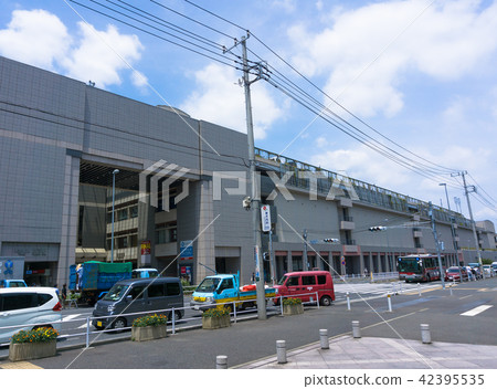 駅前風景　日吉駅 42395535