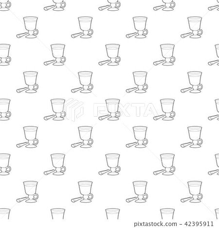 Mulled wine icon , outline style 42395911