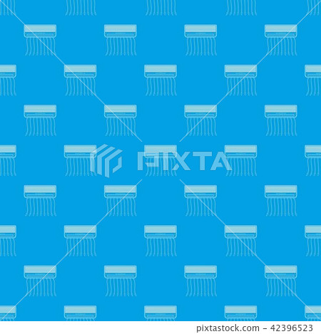 Conditioner pattern vector seamless blue - Stock Illustration [42396523 ...
